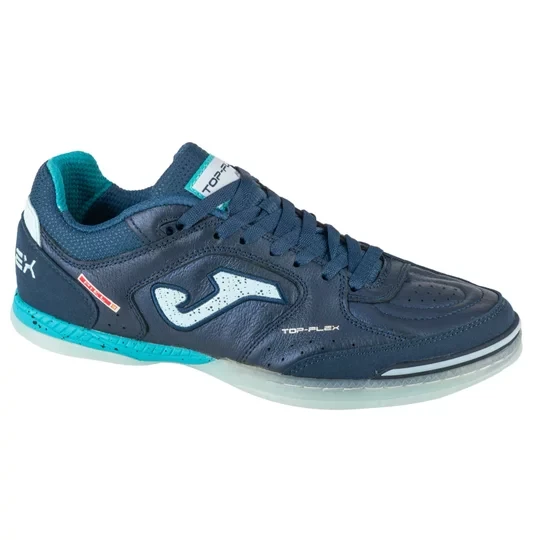 Zdjęcie produktu Joma Top Flex 2504 IN TOPS2504IN, Męskie, Granatowe, buty halowe - halówki, skóra licowa, rozmiar: 40