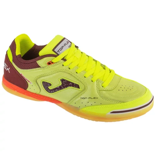 Zdjęcie produktu Joma Top Flex 2509 IN TOPW2509IN, Męskie, Żółte, buty halowe - halówki, skóra licowa, rozmiar: 40, 5