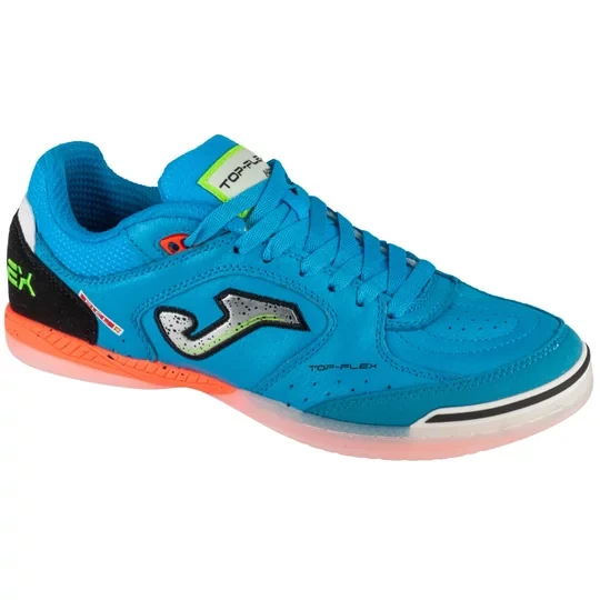 Zdjęcie produktu Joma Top Flex 2527 IN TOPS2527IN, Męskie, Niebieskie, buty halowe - halówki, skóra licowa, rozmiar: 40