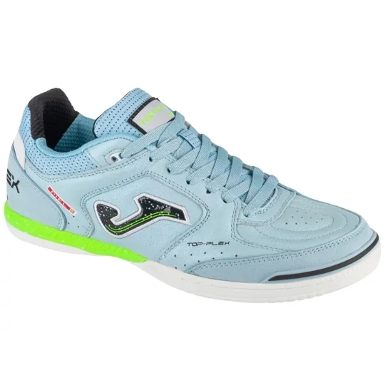 Zdjęcie produktu Joma Top Flex 2537 IN TOPS2537IN, Męskie, Niebieskie, buty halowe - halówki, skóra licowa, rozmiar: 42