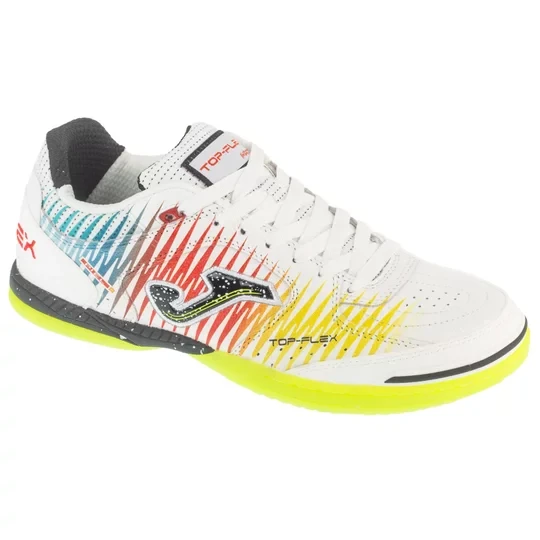 Zdjęcie produktu Joma Top Flex 2576 IN TOPW2576IN, Męskie, Białe, buty halowe - halówki, skóra licowa, rozmiar: 40