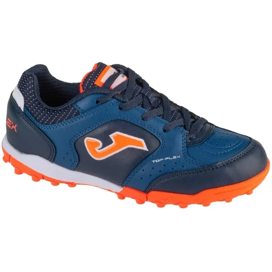Zdjęcie produktu Joma Top Flex Jr 2433 TF TPJW2433TF, Dla chłopca, Granatowe, buty piłkarskie - turfy, skóra syntetyczna, rozmiar: 36