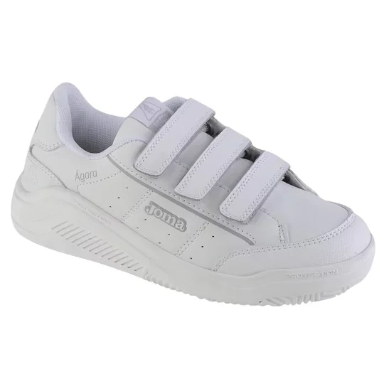 Zdjęcie produktu Joma W.Agora Jr 2302 WAGOW2302V, Dla dziewczynki, Białe, buty sneakers, skóra syntetyczna, rozmiar: 29