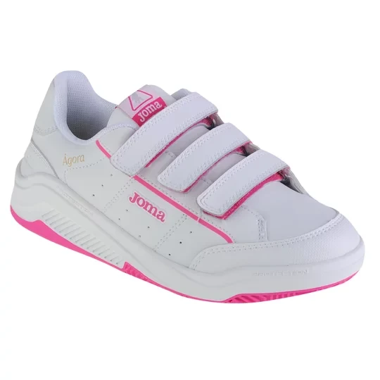 Zdjęcie produktu Joma W.Agora Jr 2310 WAGOW2310V, Dla dziewczynki, Białe, buty sneakers, skóra syntetyczna, rozmiar: 32