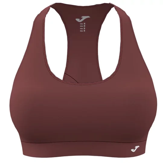 Zdjęcie produktu Joma Young Top Bra 800018-651, Damskie, Bordowe, biustonosze sportowe, bawełna organiczna, rozmiar: