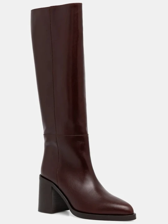 Zdjęcie produktu Jonak kozaki skórzane DICKINSON CUIR bordowy