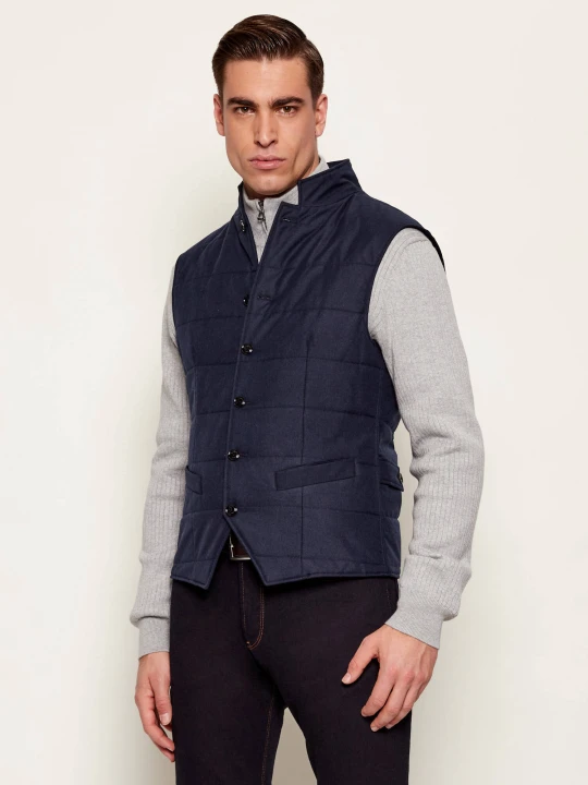 Zdjęcie produktu Joop! Bezrękawnik Winslow | Slim Fit granatowy