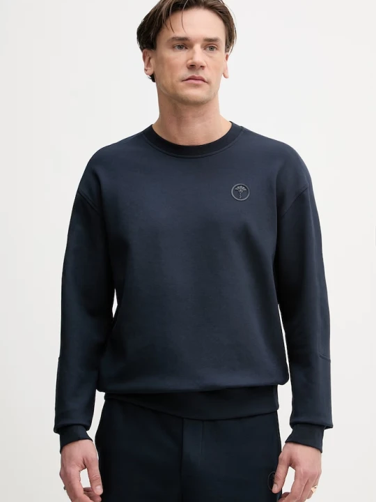 Zdjęcie produktu Joop! bluza męska z bawełną granatowy