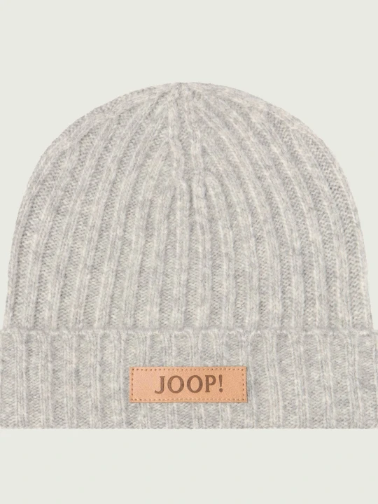 Zdjęcie produktu Joop! Czapka Aiana | z dodatkiem wełny szary