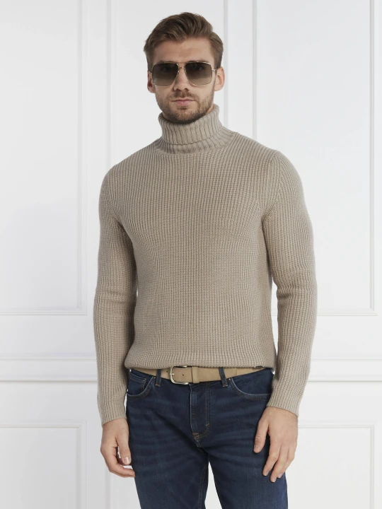 Zdjęcie produktu Joop! Jeans Golf Orlin | Regular Fit | z dodatkiem wełny beżowy