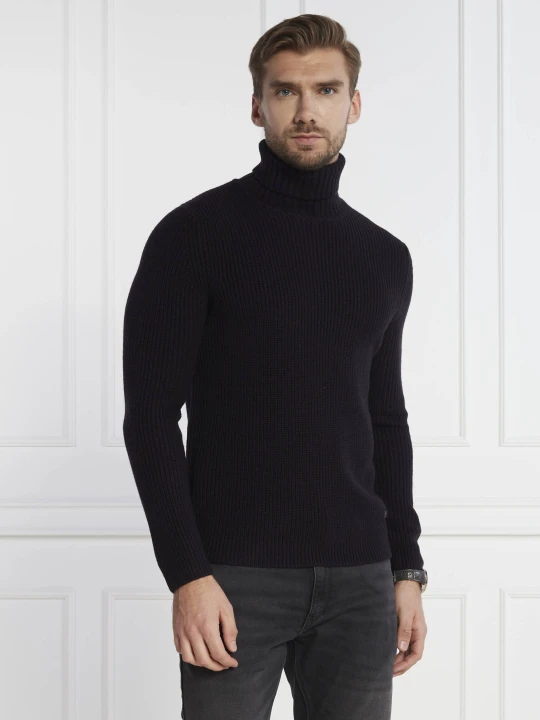 Zdjęcie produktu Joop! Jeans Golf Orlin | Regular Fit | z dodatkiem wełny czarny
