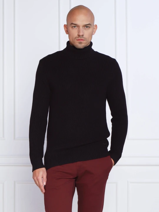 Zdjęcie produktu Joop! Jeans Golf | Regular Fit | z dodatkiem wełny granatowy