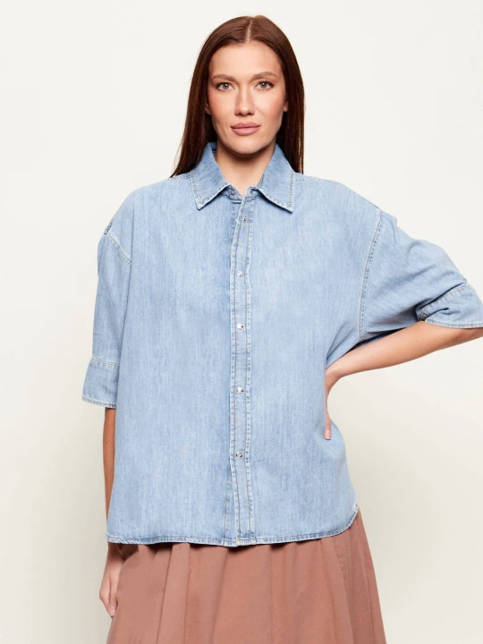 Zdjęcie produktu Joop! Jeans Jeansowa koszula Uma | Loose fit niebieski