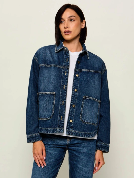 Zdjęcie produktu Joop! Jeans Jeansowa kurtka Inaya | Regular Fit niebieski