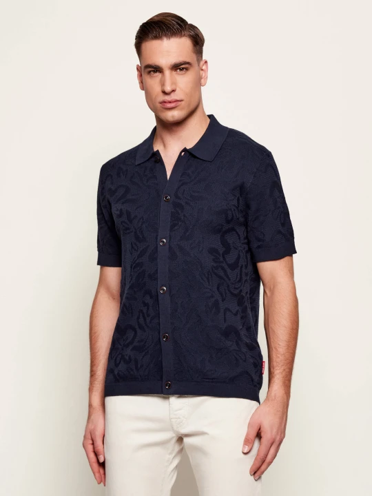 Zdjęcie produktu Joop! Jeans Kardigan Rasmo | Slim Fit granatowy