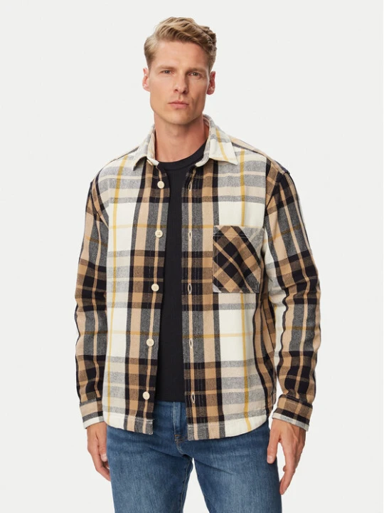 Zdjęcie produktu JOOP! Jeans Koszula Jjsh-186Hadi26-W 30103720 Brązowy jasny Regular Fit