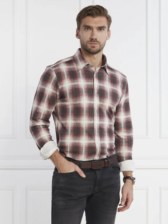 Zdjęcie produktu Joop! Jeans Koszula JJSH-Hanson | Regular Fit czerwony