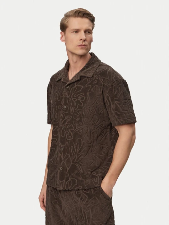 Zdjęcie produktu JOOP! Jeans Koszula Moala 30101962 Brązowy ciemny Regular Fit