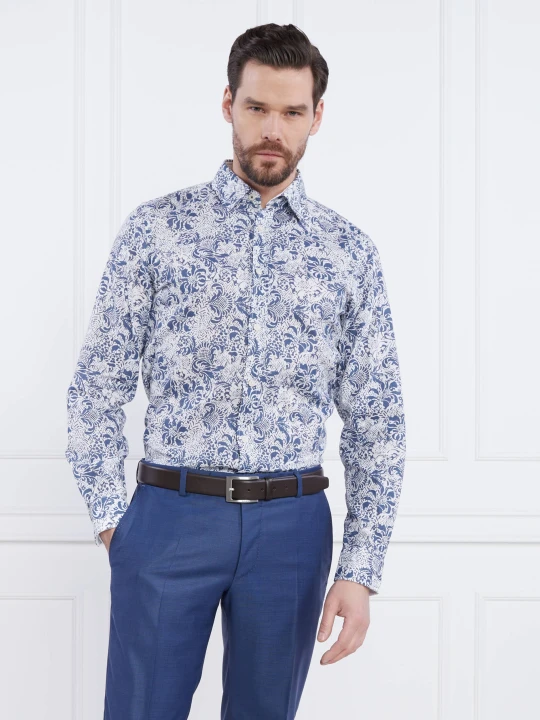 Zdjęcie produktu Joop! Jeans Lniana koszula Hanson niebieski