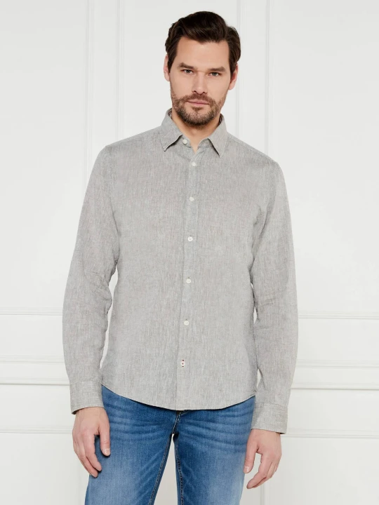 Zdjęcie produktu Joop! Jeans Lniana koszula Hanson | Modern fit beżowy