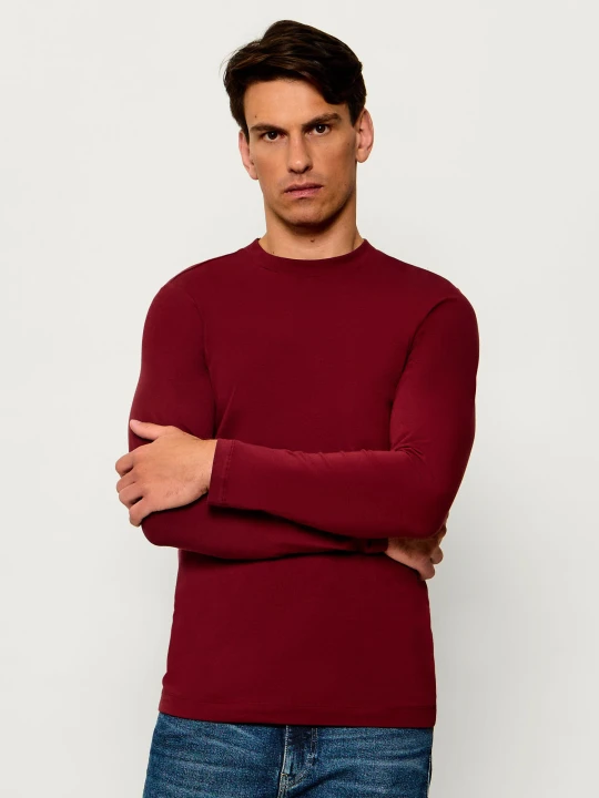 Zdjęcie produktu Joop! Jeans Longsleeve Cedric-L | Regular Fit bordowy