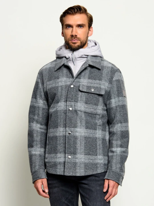 Zdjęcie produktu Joop! Jeans Płaszcz 2w1 Barford szary