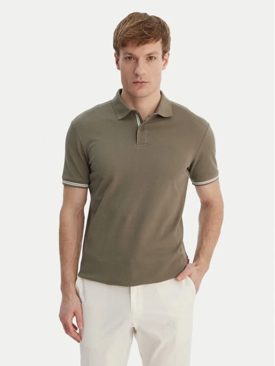 Zdjęcie produktu JOOP! Jeans Polo 15 JJJ-17Amare 30046012 Khaki Modern Fit