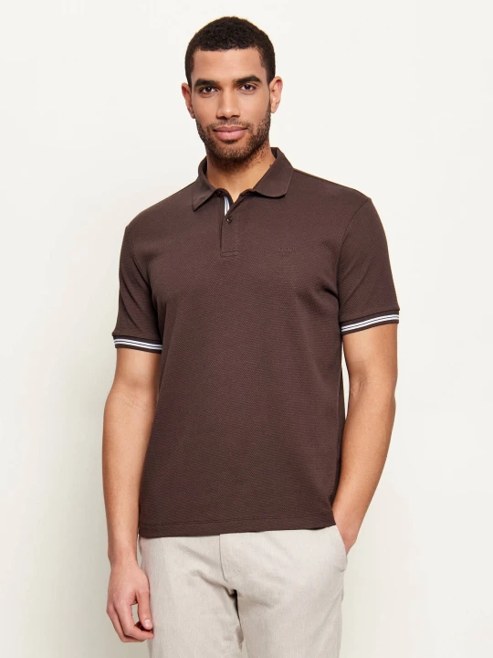 Zdjęcie produktu Joop! Jeans Polo Amare | Regular Fit brązowy