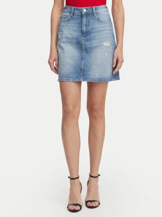 Zdjęcie produktu JOOP! Jeans Spódnica jeansowa Rosalie 30102891 Niebieski Regular Fit