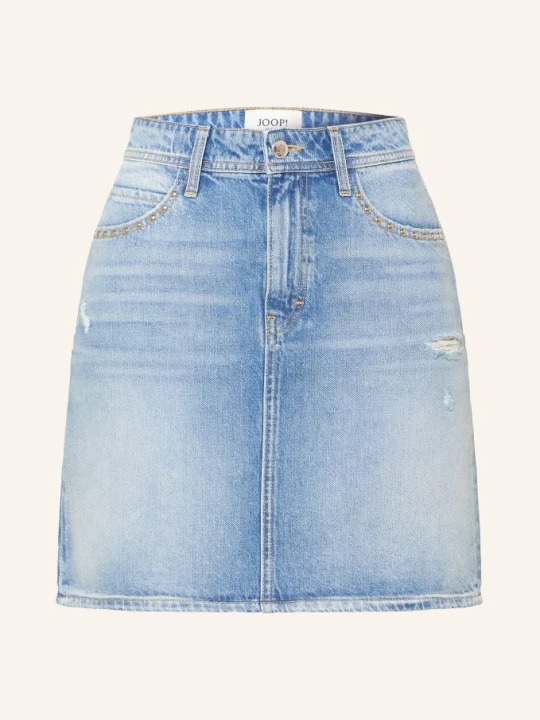 Zdjęcie produktu Joop! Jeans Spódnica Jeansowa Rosalie Z Nitami blau NIEBIESKI