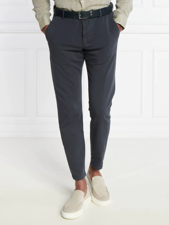 Zdjęcie produktu Joop! Jeans Spodnie chino Maxton | Modern fit | z dodatkiem lnu granatowy