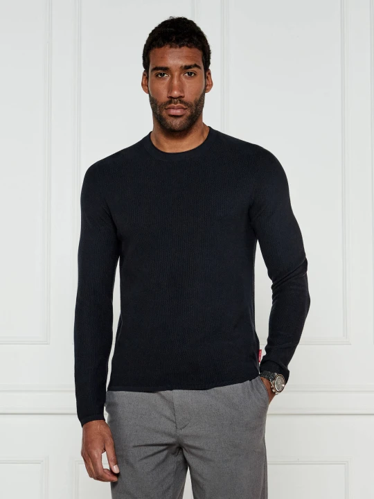 Zdjęcie produktu Joop! Jeans Sweter 15 JJK-02Hajon | Regular Fit granatowy