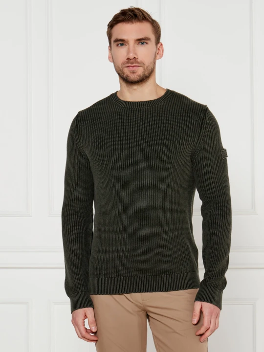 Zdjęcie produktu Joop! Jeans Sweter 15 JJK-13Haro | Modern fit khaki