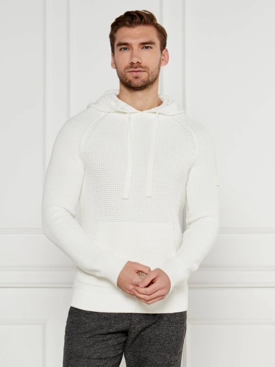 Zdjęcie produktu Joop! Jeans Sweter 15 JJK-15Harri | Modern fit biały