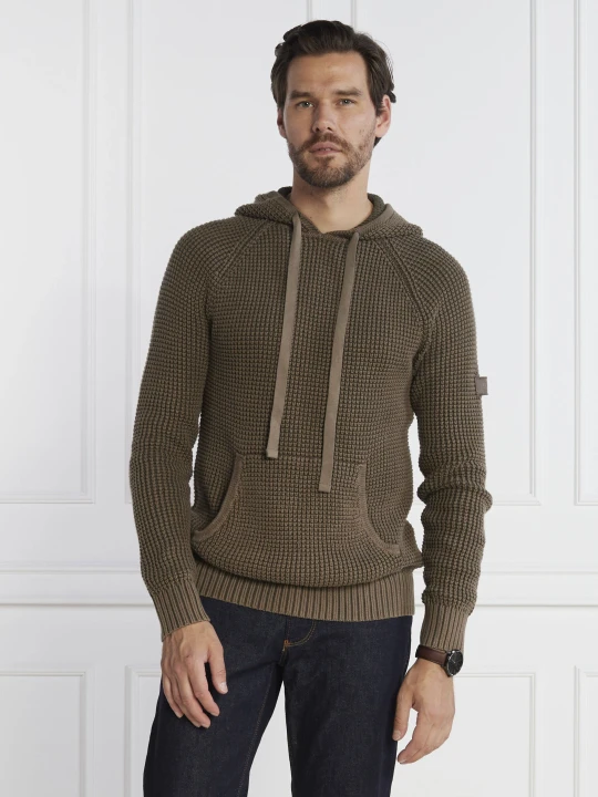 Zdjęcie produktu Joop! Jeans Sweter 16Hoodor | Modern fit khaki