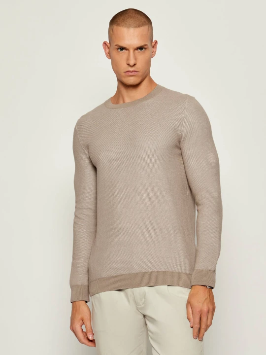 Zdjęcie produktu Joop! Jeans Sweter Geor | Modern fit beżowy