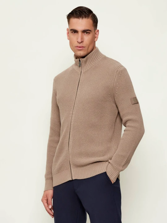Zdjęcie produktu Joop! Jeans Sweter Hajoros | Regular Fit beżowy