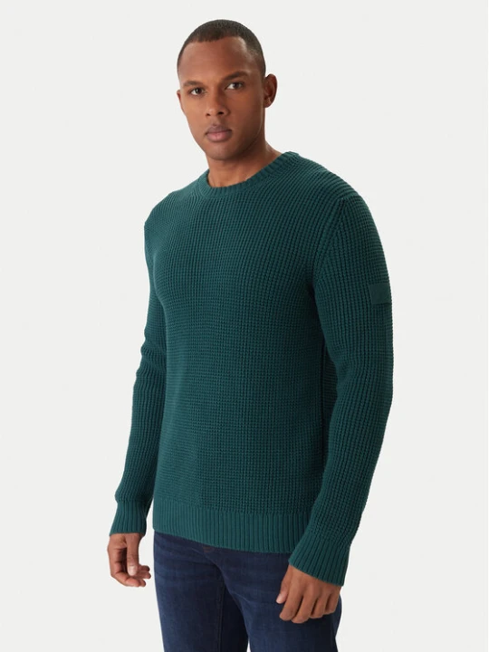 Zdjęcie produktu JOOP! Jeans Sweter Harono 30047662 Zielony Modern Fit