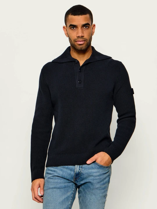 Zdjęcie produktu Joop! Jeans Sweter Haspit | Regular Fit granatowy