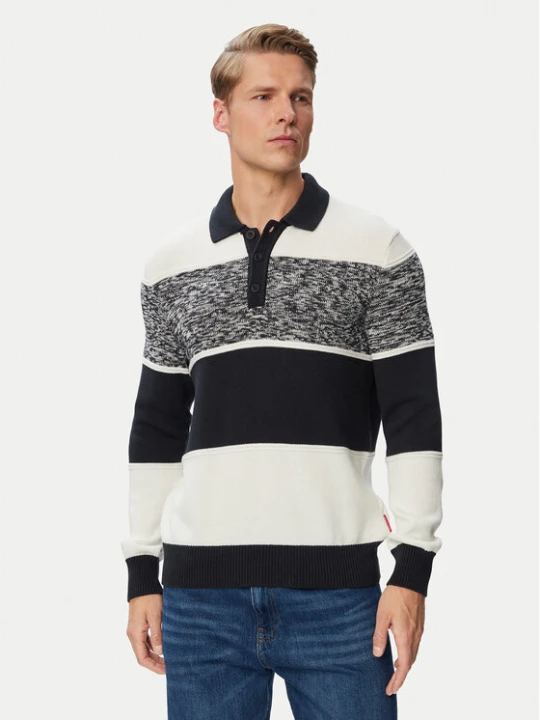 Zdjęcie produktu JOOP! Jeans Sweter Jjk-04Odin 30103133 Granatowy Regular Fit
