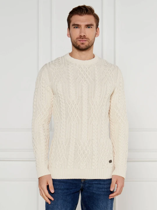 Zdjęcie produktu Joop! Jeans Sweter JJK-07Silano | Modern fit beżowy