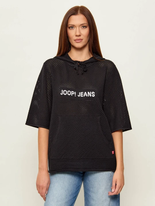 Zdjęcie produktu Joop! Jeans Sweter Kapuli | Oversize fit czarny