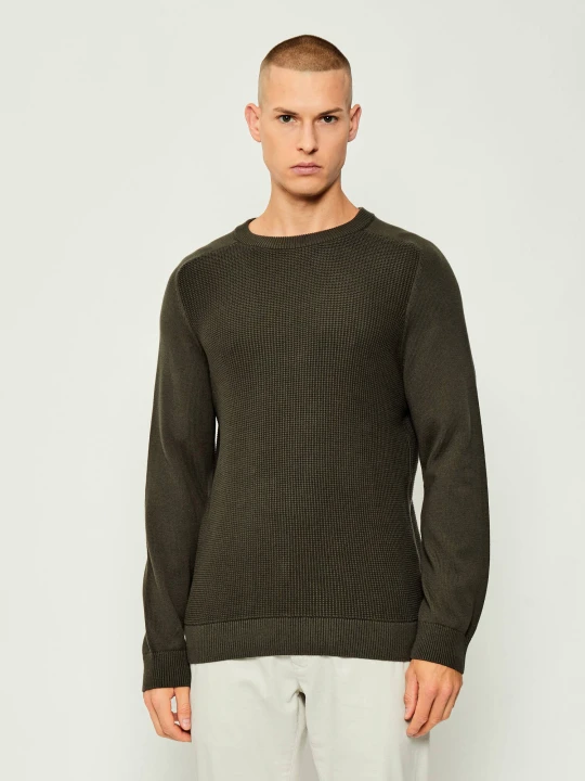 Zdjęcie produktu Joop! Jeans Sweter Olivier | Regular Fit oliwkowy