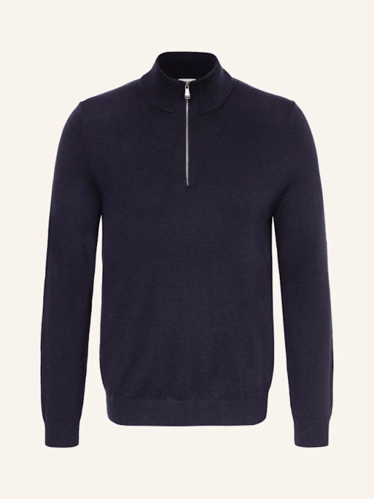 Zdjęcie produktu Joop! Jeans Sweter Typu Troyer Lauriono blau GRANATOWY