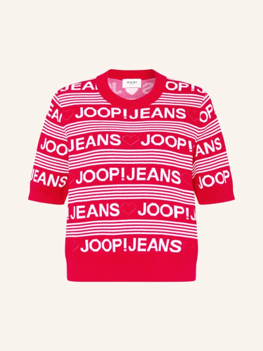 Zdjęcie produktu Joop! Jeans Sweter Z Dzianiny Karie rot