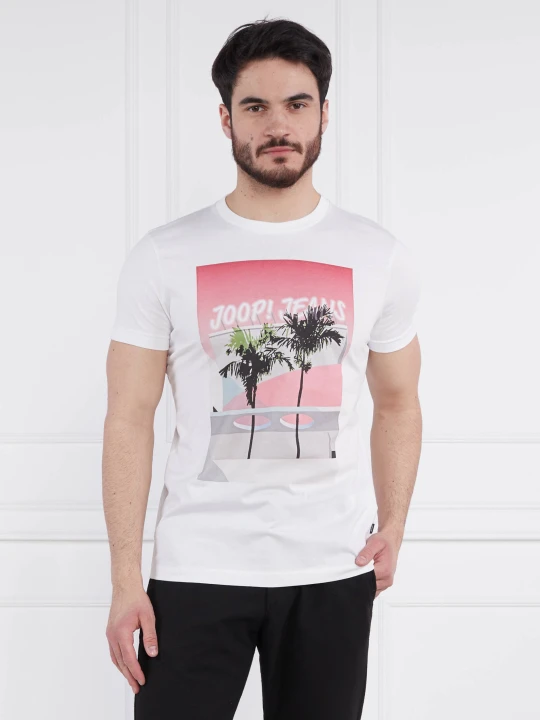 Zdjęcie produktu Joop! Jeans T-shirt Agrin | Regular Fit biały