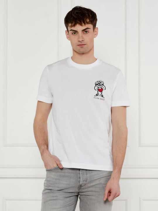 Zdjęcie produktu Joop! Jeans T-shirt Alonzo | Modern fit biały