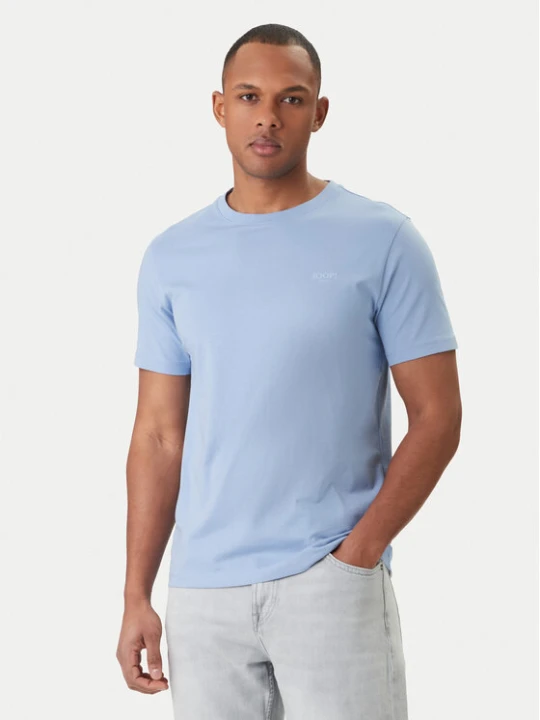 Zdjęcie produktu JOOP! Jeans T-Shirt Alphis 30045926 Błękitny Modern Fit Niebieski jasny