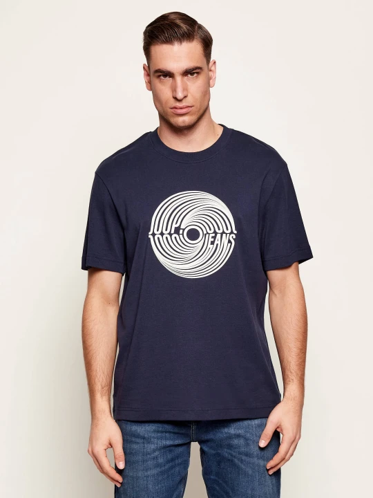 Zdjęcie produktu Joop! Jeans T-shirt JJJ-Alohi | Regular Fit granatowy