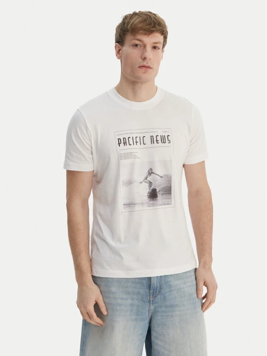 Zdjęcie produktu JOOP! Jeans T-Shirt JJJ-Laulea 30101984 Biały Regular Fit